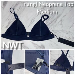 Triangl Bathing Suit top NWT